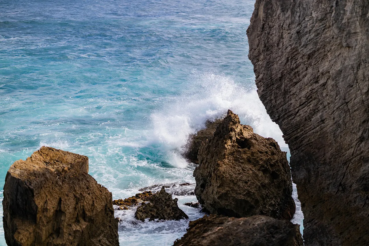 hawaii, ocean, wave, rocks, nature, sea